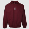Adults Claret Retro Cotton Drill Top