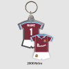 West Ham Personalised Sports Keyring