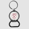 West Ham Spinner Bottle Opener Keyring