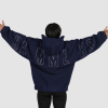 Womens Navy Oversized Hoodie