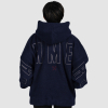 Womens Navy Oversized Hoodie
