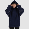 Womens Navy Oversized Hoodie