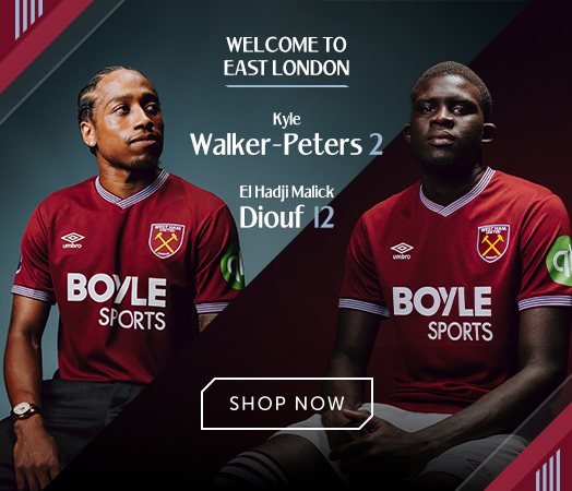 Official West Ham United Store - buy West Ham Kit Online