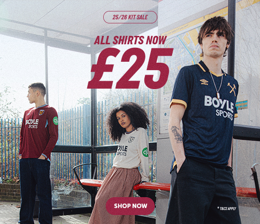 ウェストハムユナイテッド99〜00 ホームシャツTrevor Sinclair Official West Ham United Store - buy West Ham Kit Online