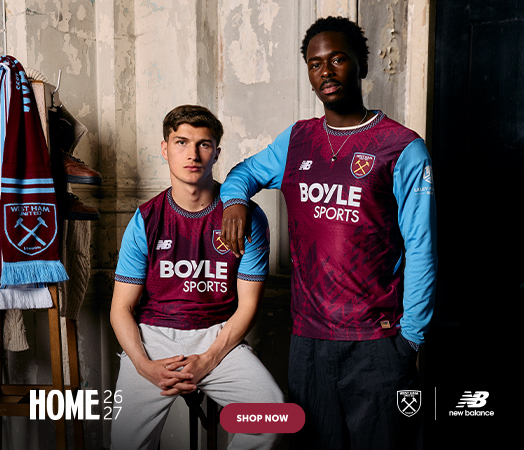 Official West Ham United Store - buy West Ham Kit Online