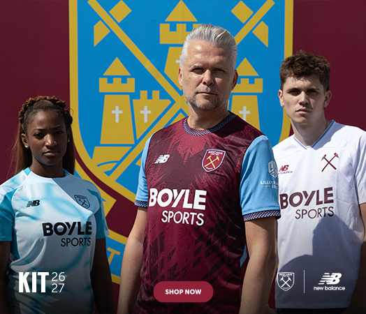 Official West Ham United Store - buy West Ham Kit Online