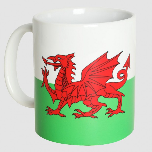 Wales Flag/Crest Mug