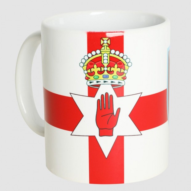 Northern Ireland Flag/Crest Mug