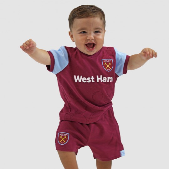 West Ham 23/24 Kit Shorts And T-Shirt Set