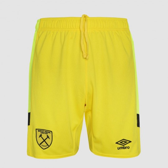 West Ham 23/24 Adults Away G/K Shorts