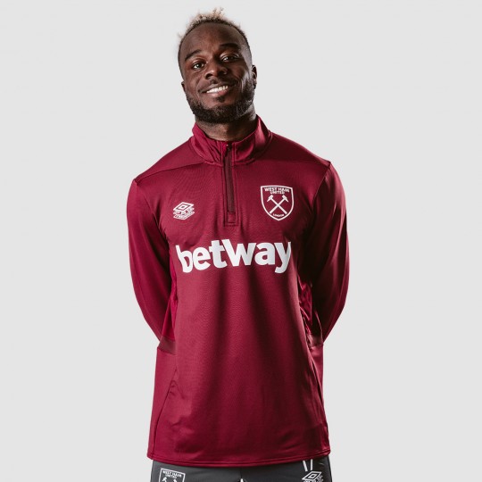 West Ham 23/24 Adults Quarter Zip Top