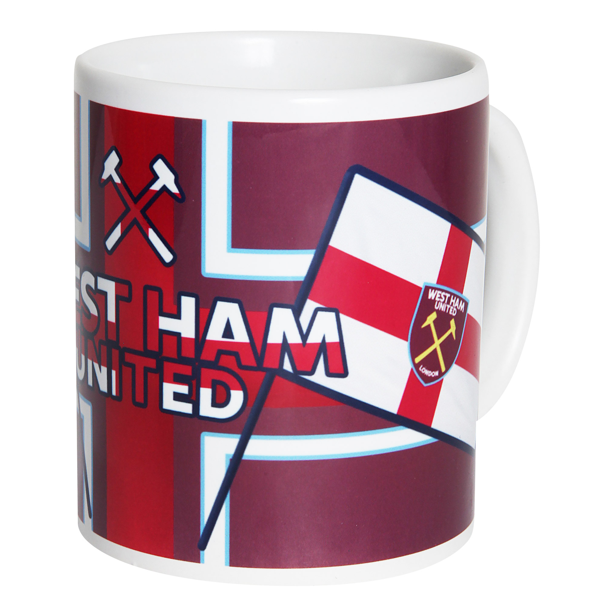 West Ham Club & Country St George Crest Mug