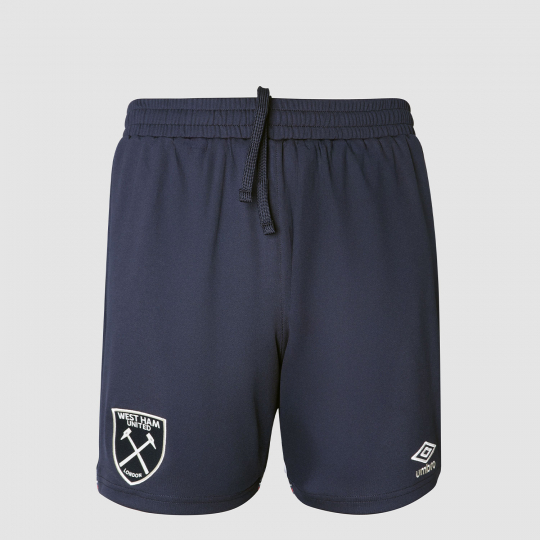 england junior away shorts