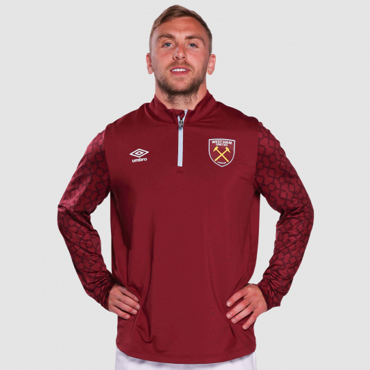 ウェア West Ham United drill top West Ham United 2024/25 Drill Top – Official Umbro Collection