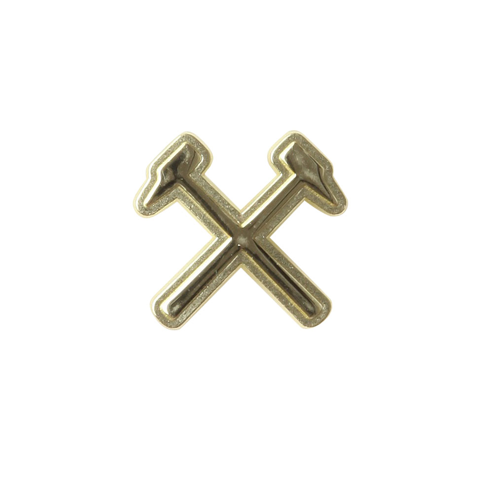 West Ham Gold Hammers Pin Badge