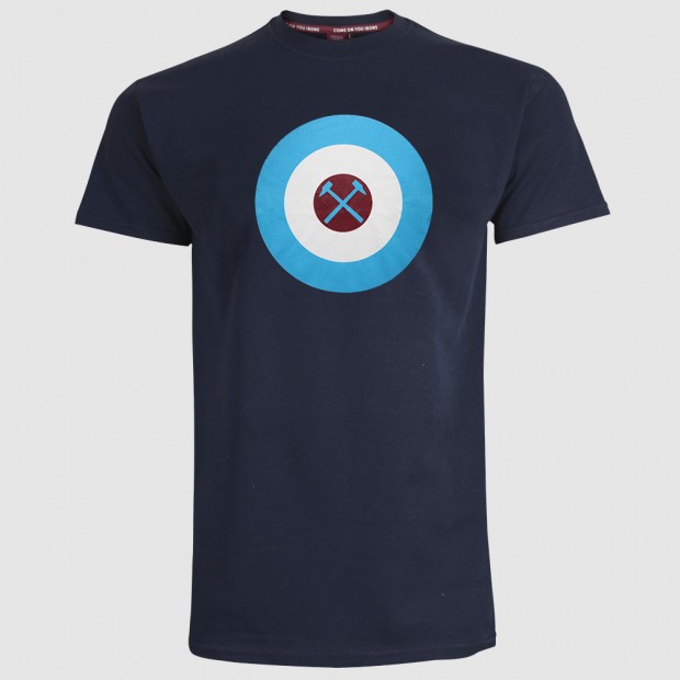 2425 - Navy Target T-Shirt