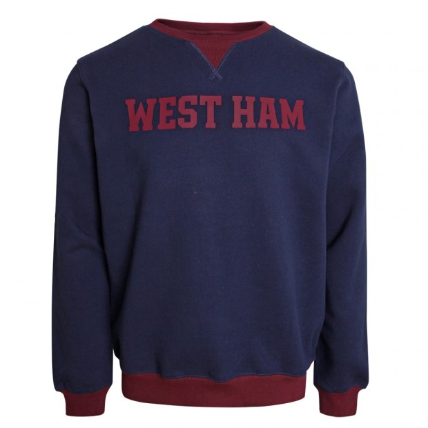 Navy/Claret West Ham Sweatshirt