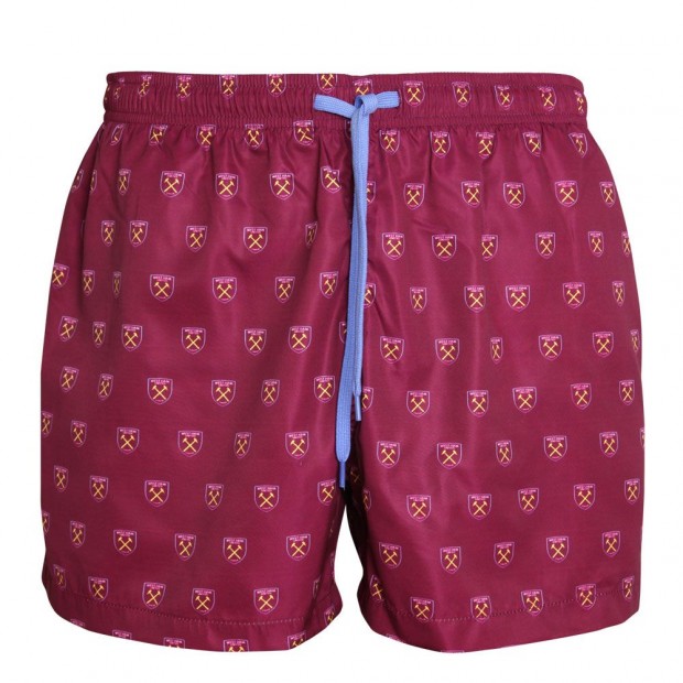 West Ham Claret Crest Swim Shorts