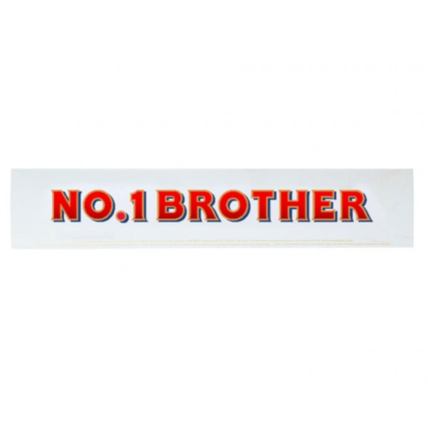 White No.1 Brother Toblerone