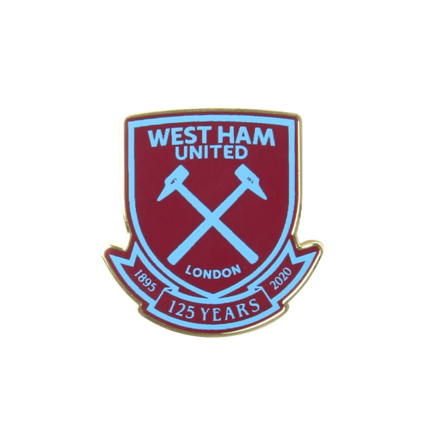 West Ham 125 Retro Crest Badge
