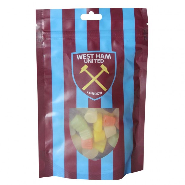 West Ham Mini Gems Sweet Bag