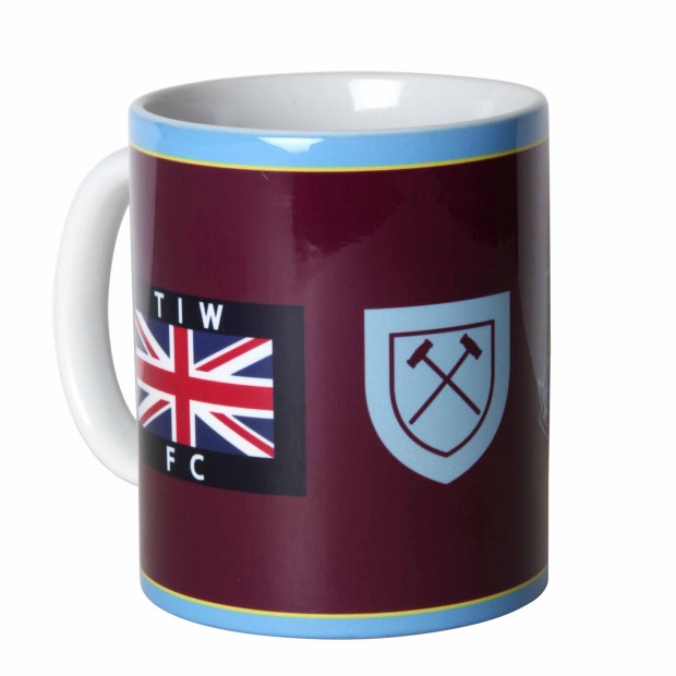 West Ham 4 Crest Mug