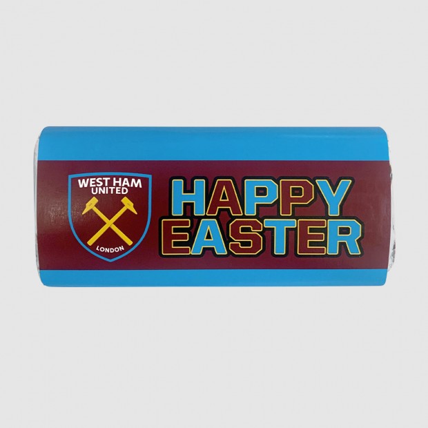 West Ham Happy Easter Milk Chocolate Bar