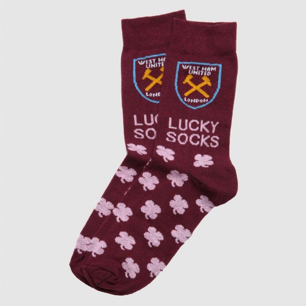 West Ham Womens Pink Lucky Matchday Socks