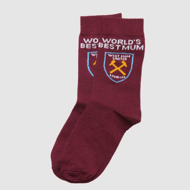 West Ham Worlds Best Mum Socks
