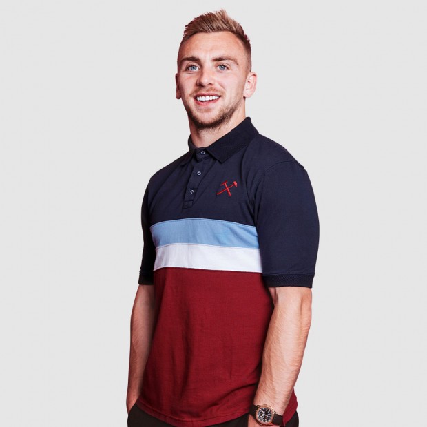 West Ham Stripe Block - Polo