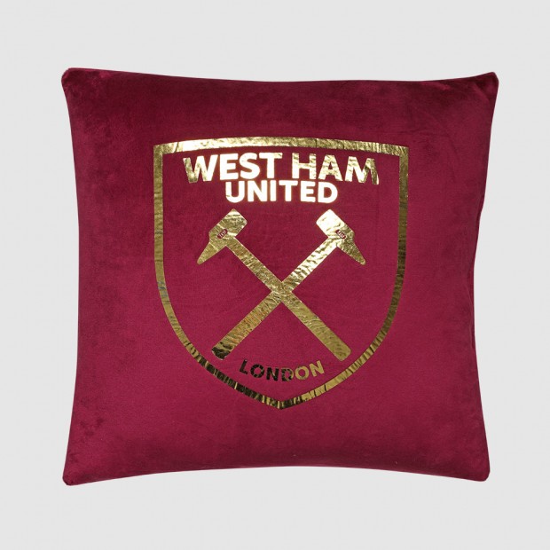 West Ham Foil Cushion