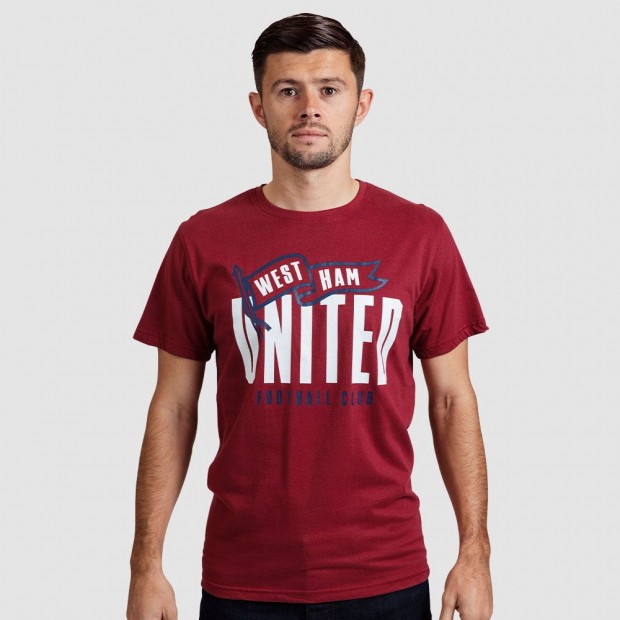 West Ham United Flag T-Shirt