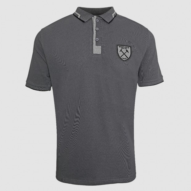 Charcoal Pique Polo