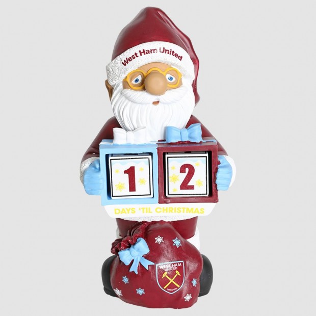 West Ham Countdown Christmas Gnome