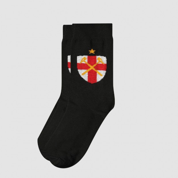 West Ham Junior Black Club & Country Socks