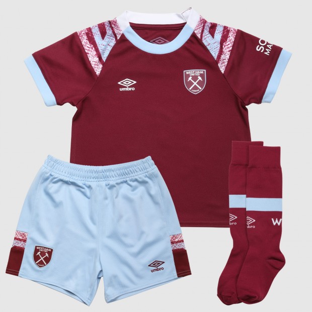 West Ham West Ham 22/23 Home Baby Kit