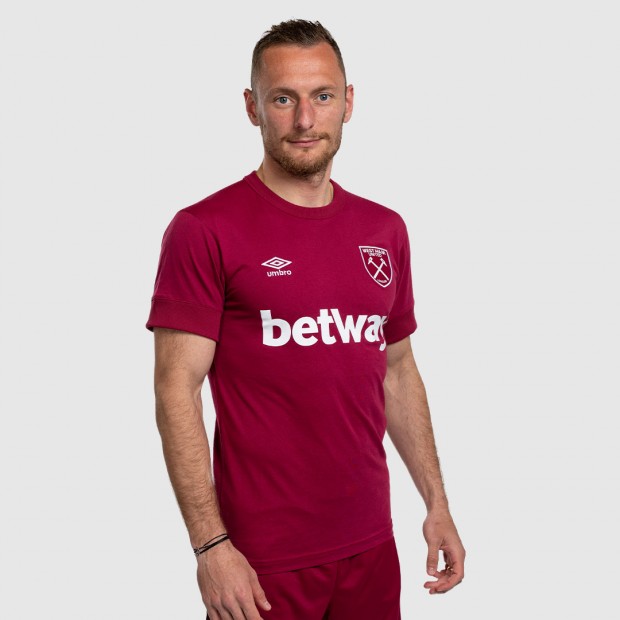West Ham Baby 75-80 Home Kit Shorts & T-Shirt Set