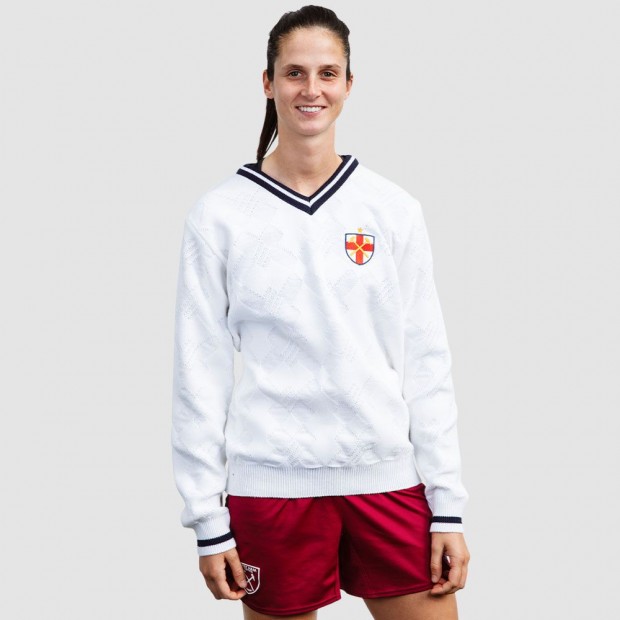 West Ham Womens 1990 Home Club & Country Kit Knit
