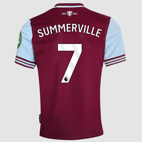 West Ham United SUMMERVILLE 7番シャツ