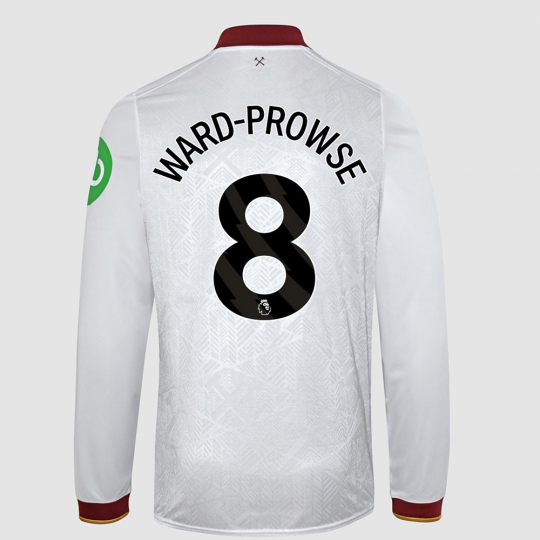 ★hamham様 West Ham Umbro Junior Long Sleeve Third Shirt 24/25 - White