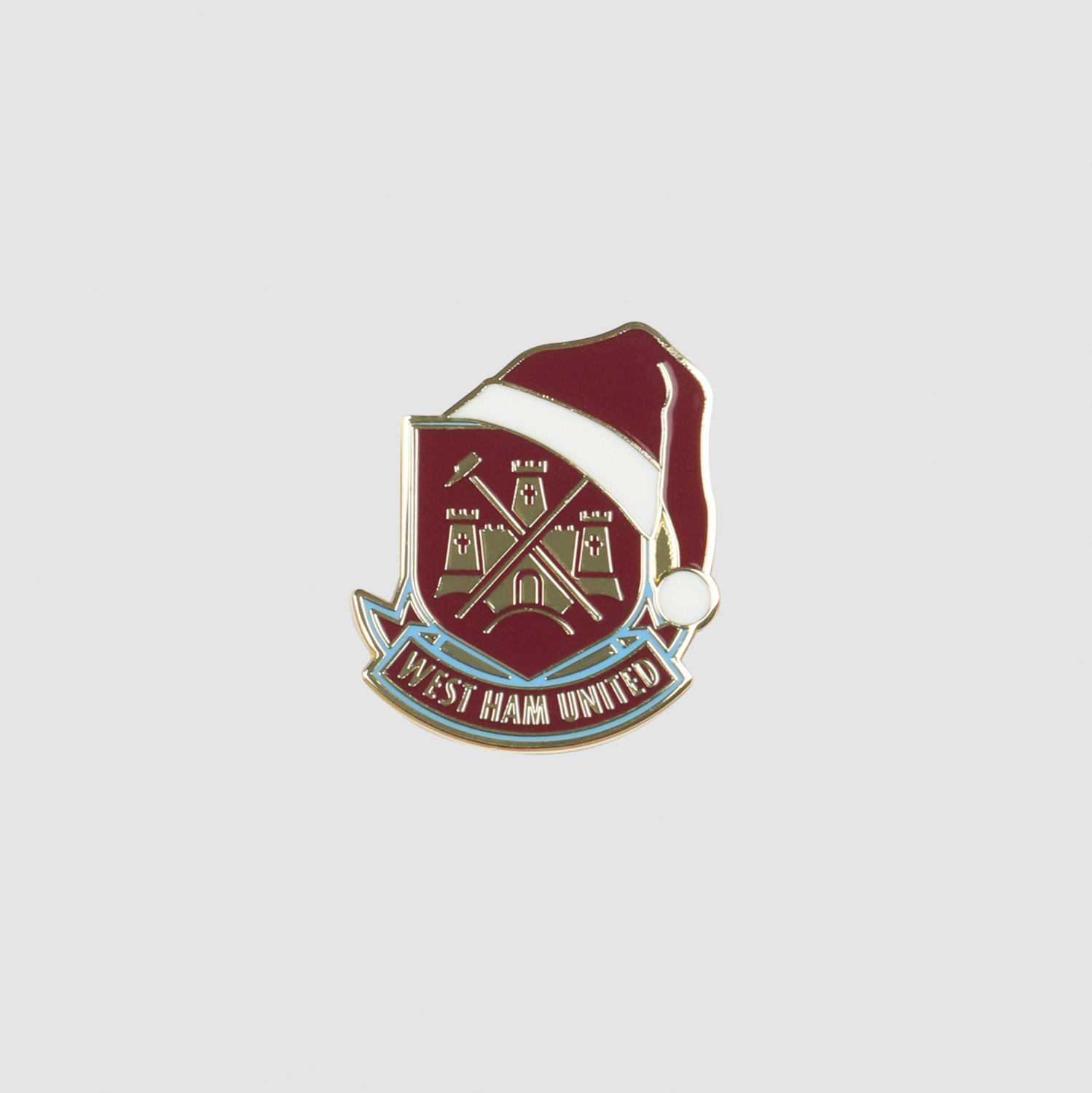 West Ham 1999 Crest Christmas Pin Badge