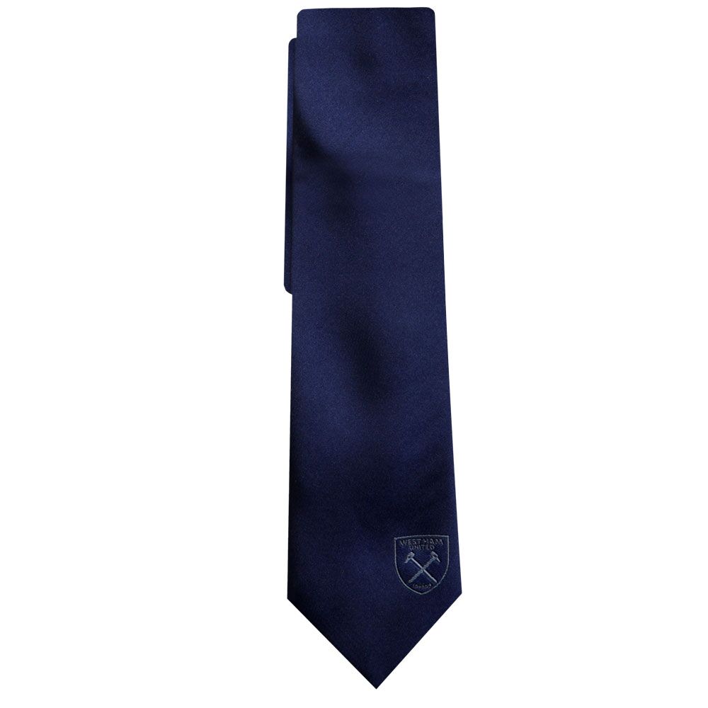 West Ham Navy Skinny Tie