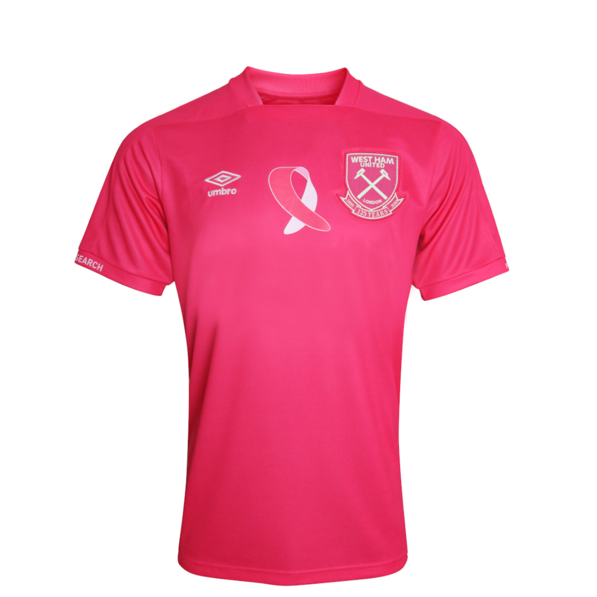 Whu X Breast Cancer Now 20/21 Junior Shirt PINK