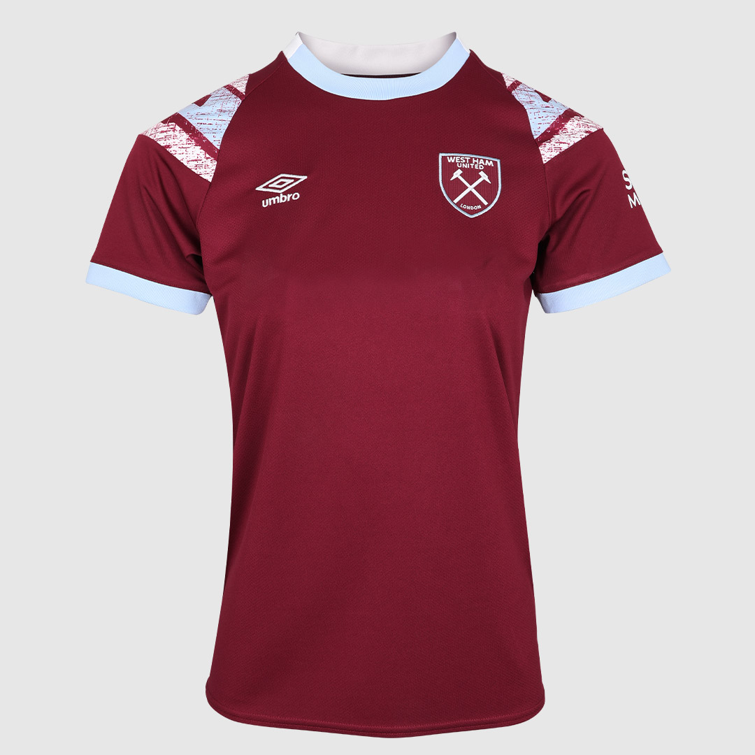 West Ham United 22/23 Womens Unsponsored Home Shirt Claret