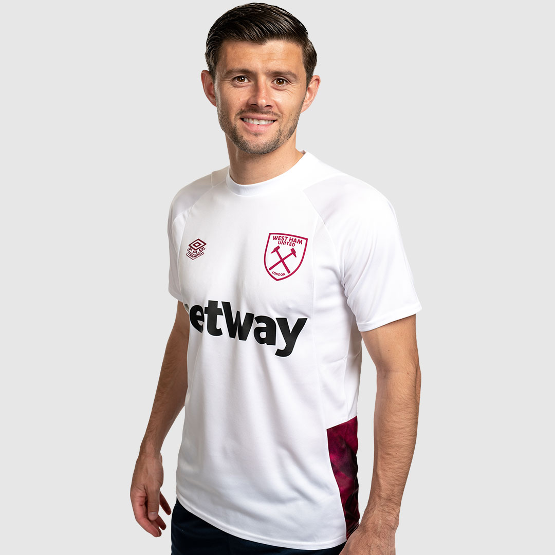 Buy 2022-2023 West Ham Training Jersey (S) - White (SCAMACCA 7)