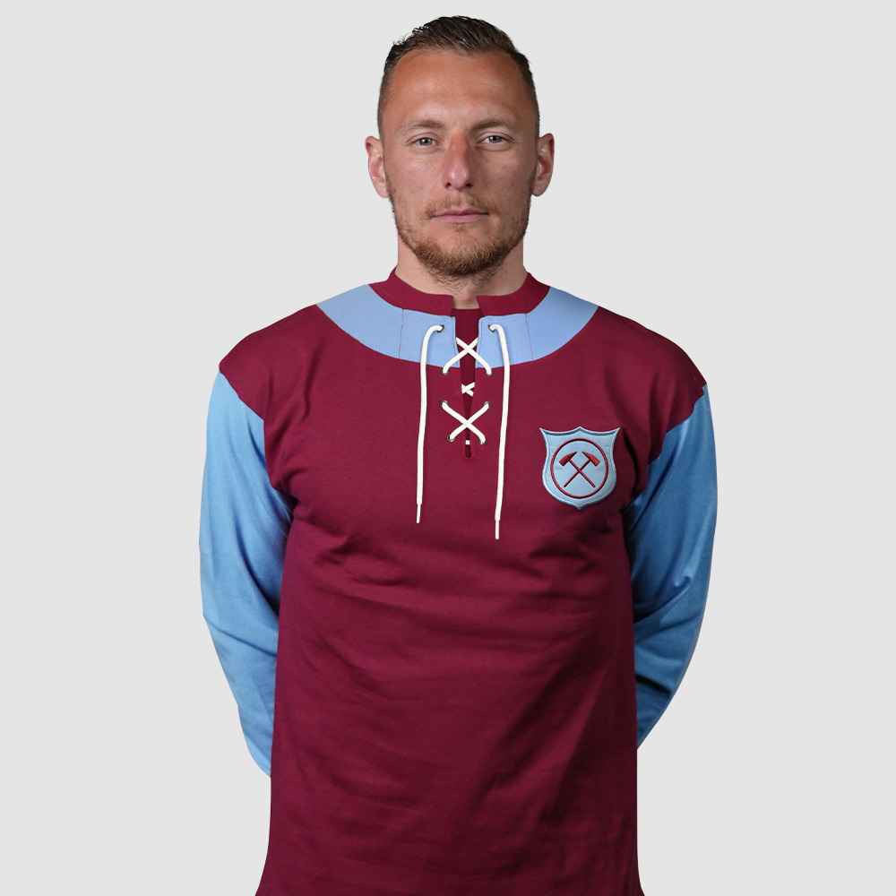 Retro west ham deals shirt