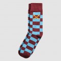 West Ham C&B Chequered Socks