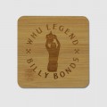 West Ham Legends Bonds - Bamboo Coaster