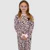 West Ham Girls Leopard Print Pyjamas