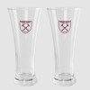 West Ham Twin Pack Peroni Glass